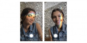 Instagram Stories face filter