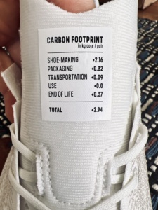 Carbon.Crane - Carbon footprint of Adidas shoe