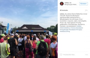 adidas District Battle Run II - Instagram közvetítés: A nevezés